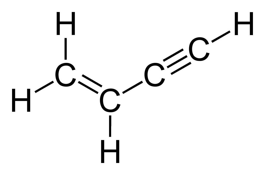 Vinylacetylene (Structural Formula)